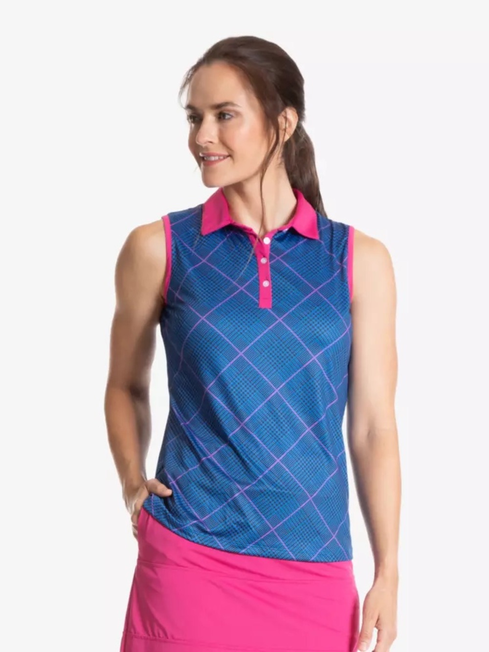 Women's Sleeveless Golf Polo Shirt